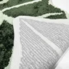 Alocasia Leaf Shaped Floor Mat details– Green Plant Rug Decor