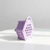 7cm Mini Size hanging planter for Mini Plant or Plant Handwork purple back