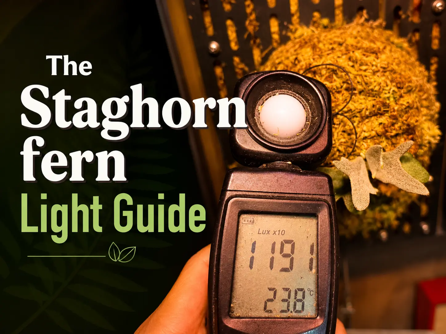 Staghorn Fern Light Guide