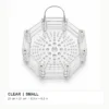 Small Clear 21 cm Acrylic Plant Mount