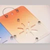 Acrylic Plant Board — Orange and Blue Detail